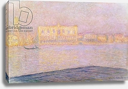 Постер Моне Клод (Claude Monet) The Ducal Palace from San Giorgio, 1908