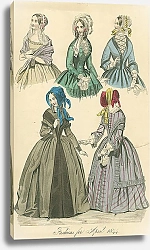 Постер Fashions for April 1844 №2