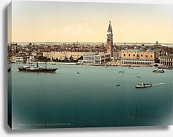 Постер Италия. Город Венеция, дворец Дожей