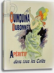 Постер Шере Жюль Reproduction of a poster advertising 'Quinquina Dubonnet', 1895