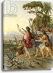 Постер Эббингхаус Вильгельм (1864-1951) The scouts of the land of Canaan
