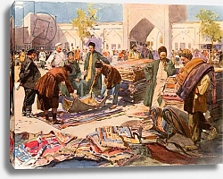Постер Хаенен Фредерик де A Carpet Fair at Astrakhan