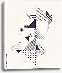 Постер Современная геометрическая абстракция 35