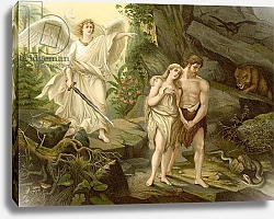 Постер Эббингхаус Вильгельм (1864-1951) The Expulsion from Paradise