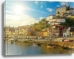 Постер Португалия, Порто. Центральная часть №6