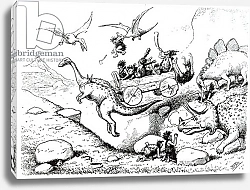 Постер Рид Эдвард Prehistoric Peeps, 1894