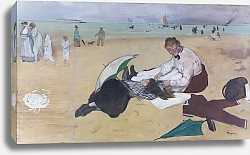 Постер Дега Эдгар (Edgar Degas) На пляже 2