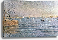 Постер Синьяк Поль (Paul Signac) The Harbour at Portrieux, 1888