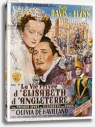 Постер Школа: Французская 20в. The Private Lives of Elizabeth and Essex, 1939