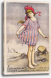 Постер Пулбо Франциск Emprunt National 1920. Souscrivez. Banque de Paris et des Pays-Bas