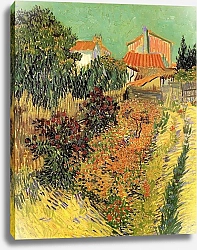Постер Ван Гог Винсент (Vincent Van Gogh) Сад за домом
