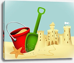 Постер Песочный замок