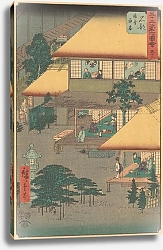 Постер Утагава Хирошиге (яп) Ishibe