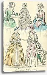 Постер Fashions for September 1847 №2
