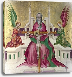 Постер Неизвестен Троица с распятым Христом