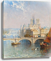 Постер Мидоуз Артур Paris with Notre Dame
