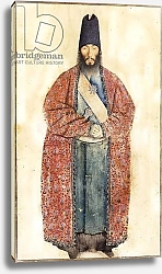 Постер Школа: Персидская 19в. Portrait of the Late Sam Khan Ilkhani, 19th century
