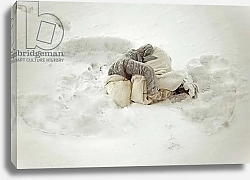 Постер Хогабо Элинтиция (совр) Snow Angel, 2014, screen print