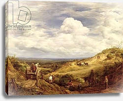 Постер Линнел Джон Sand Pits, Hampstead Heath, 1849
