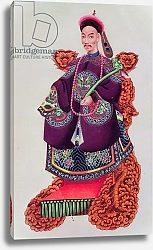 Постер Школа: Японская 18в. Costume of an emperor, late 18th century 2