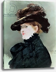 Постер Мане Эдуард (Edouard Manet) Portrait of Mery Laurent 1882
