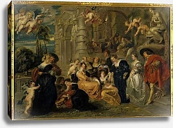 Постер Рубенс Петер (Pieter Paul Rubens) Battle Scene 2