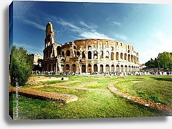 Постер Италия, Рим, Колизей