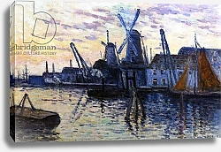 Постер Люс Максимильен Windmills in Holland, 1908