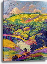 Постер Тиндалл Роберт (совр) View of the Arun, Sussex