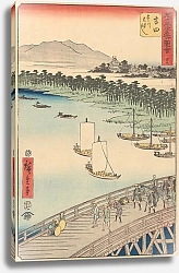Постер Утагава Хирошиге (яп) Yoshida