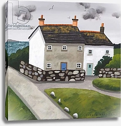 Постер Хардинг Софи (совр) Houses and Grey Skies