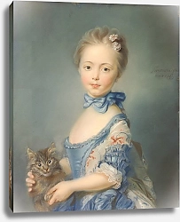 Постер Перонау Йен Девочка с котенком