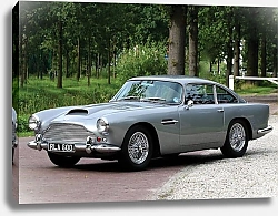 Постер Aston Martin DB4 '1958–63 дизайн Touring