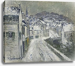 Постер Лоизеу Густав Snow in Pont-Aven; Neige a Pont-Aven, 1922