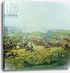 Постер Рубо Франц The Rayevsky Batter, detail from the Battle of Borodino in 1812