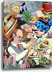 Постер Тодд Тони (совр) Mr. & Mrs. Pugh as he plots his wife's demise, 2005
