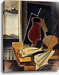 Постер Маркоссис Луи Table in Front of a Balcony; Table devant le Balcon, 1926