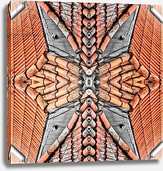 Постер Смит Энт (совр) Terracotta Roofs, 2015