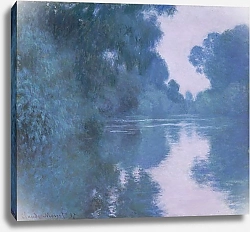 Постер Моне Клод (Claude Monet) Приток Сены