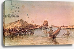 Постер Риоу Эдуард Shipping on the Suez Canal, 1869