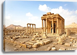 Постер Пальмира, Сирия. Руины древнего храма 2