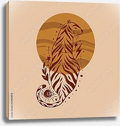 Постер Дитя тигра