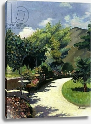 Постер Лебаск Анри Girl in a Garden, Le Pradet; Fillette au Jardin, Le Pradet, c.1925