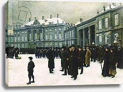 Постер Фишер Поль Changing of the Guard at Amalienborg Palace, 1902-1903