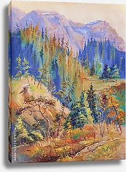 Постер Осень в горах Таймырского полуострова