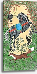 Постер Морли Нэт (совр) Horse & Fox