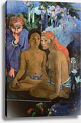 Постер Гоген Поль (Paul Gauguin) Contes Barbares, 1902