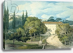 Постер Тауне Франсис The Convent of St. Eufebio, near Naples