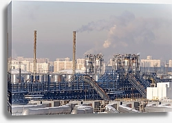 Постер Нефтеперерабатывающий завод в Москве 2