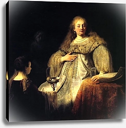 Постер Рембрандт (Rembrandt) Софонисба принимает чашу с ядом